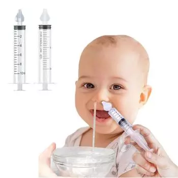 2 шт., игла для чистки носа для детей, уход за ребенком, аспиратор для носа, очиститель для промывания носа для детей