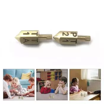 2 шт., игральные кости «положи и возьми», азартная игра, игральные кости, тип верхней части, 6 сторон, металлические игральные кости, игры для вечеринок для детей и взрослых