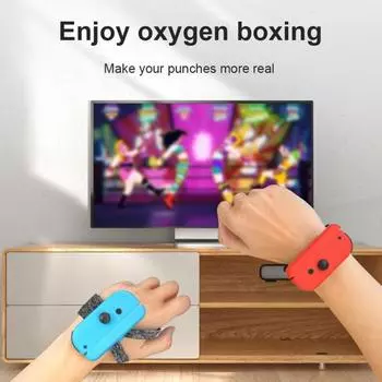 2 шт., игровой контроллер, браслет, дышащий, вращение на 360 градусов, простой в установке, ремешок, игровые аксессуары для переключателя/OLED JoyCon