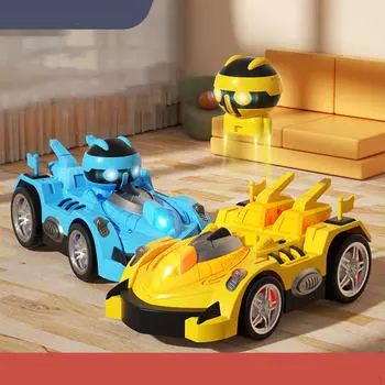 2 шт. игрушечные машинки с дистанционным управлением простые с огнями перезаряжаемые для детей Рождество