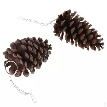 2 шт. Игрушечный попугай для домашних животных