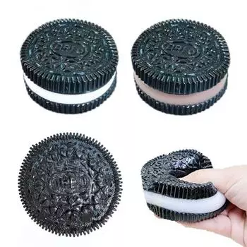 2 шт. игрушка для снятия стресса с шоколадного печенья, медленный отскок, TPR, портативная для детей и подростков B