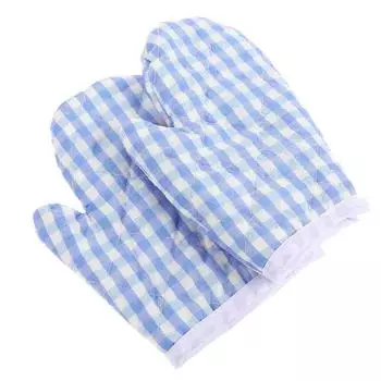 2 шт. Игрушки для девочек, перчатки для микроволновки, детские футбольные рукавицы для детей, детские прихватки из полиэстера для малышей