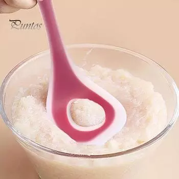 2 шт. Инструмент для приготовления фрикаделек, силиконовая антипригарная ложка для фрикаделек, шарики, ложка для рыбных шариков с ручками, кухонная ручная ложка для пресса фрикаделек 2pcs красный