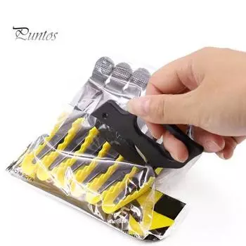 2 шт., инструмент для резки бумаги, открывалка для писем, универсальный острый лезвие, гладкий край, резак для упаковки подарков 2pcs чёрный