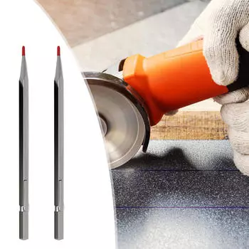 2 шт., инструмент для рисования из карбида вольфрама, металлический профессиональный универсальный прочный гравировальный инструмент серебряный