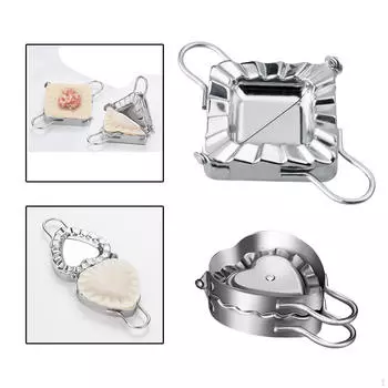 2 шт., инструменты для изготовления пельменей с ручкой для пирога, равиоли Wonton