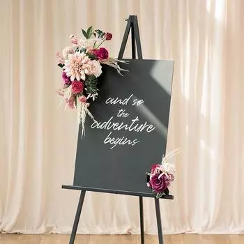 2 шт. искусственная арка, свадебный знак, цветочный фон, гирлянда для церемонии, вечеринки, входа, мольберта, двери, цветочная стена, прихожая, наружный декор розы красного