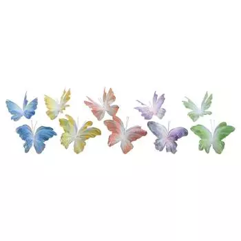 2 шт. искусственные бабочки украшения большие бабочки свадебный декор фото реквизит гигантская бабочка для свадьбы торговый центр дом синий