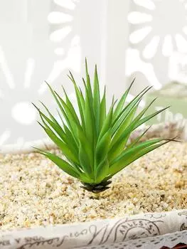 2 шт. искусственные миниатюрные суккуленты мини-пластиковые растения имитация суккулентов для офиса DIY сада дома гостиной декор зелёный