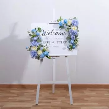 2 шт. искусственных розовых цветочных гирлянды для украшения угловой свадебной арки, цветочная композиция из шелковых пионов, цветочные гирлянды для украшения свадебной арки белый