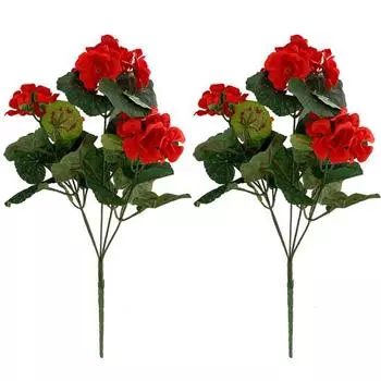 2 шт. искусственный цветок бегонии со стеблем, не увядающий, без полива, реквизит для свадебной фотосессии, реалистичный искусственный красный цветок, украшение для дома, секс-одежда для взрослых жёлтый
