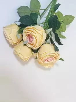 2 шт., искусственный цветок розы, искусственный цветок, одинарный фланелет, увлажняющая роза для дома, свадебное украшение, искусственный свадебный букет розы розовый