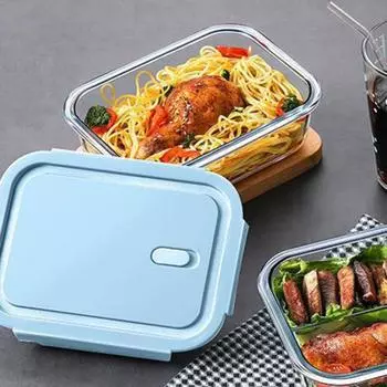 2 шт. изолированный ланч-бокс со скрытым выпускным отверстием, силиконовое уплотнительное кольцо, термосумка, термостойкие стеклянные контейнеры для пищевых продуктов розовый