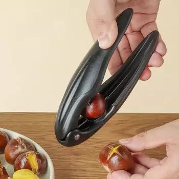 2 шт. Экономящая труд каштановая колка с крестообразным лезвием и пилой, шелушитель для каштанов, зажим для грецких орехов, выпечка зелёный