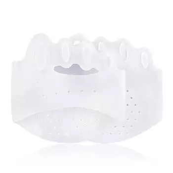 2 шт. Эластичные разделители для пальцев ног Моющиеся гелевые прокладки для пальцев ног НОВЫЙ разделитель для большого пальца стопы Уход за ногами