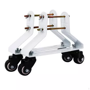 2 шт. Электрический нагреватель, колесная рама, основание, универсальная, 9 дюймов, длинные запасные части, легко устанавливается, углеродистая сталь