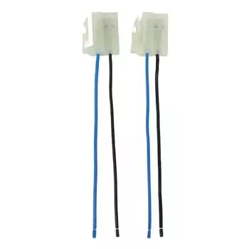 2 шт. Электрический вентилятор охлаждения, соединительный штекер, жгут проводов, 2 клеммы 18AWG, быстрое соединение для V