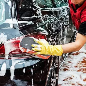 2 шт. Эргономичная автомобильная губка, большая и широкая, для легкого удаления грязи, автомобильные губки для чистки автомобиля