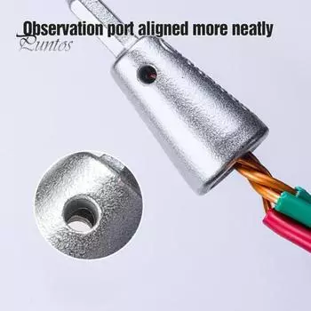 2 шт., кабельные разъемы для скручивания проводов, высокая твердость, нержавеющие, простые в эксплуатации, универсальные инструменты для зачистки проводов, электрическая дрель 2pcs