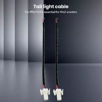 2 шт., кабель заднего фонаря для электрического скутера, аккумулятор, кабель заднего фонаря, светодиодная часть для скутера PRO/1S/essential/Pro2 2pcs