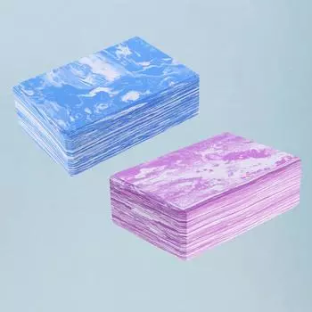 2 шт. камуфляжные блоки для йоги EVA высокой плотности легкие универсальные фитнес-кирпичи для начинающих