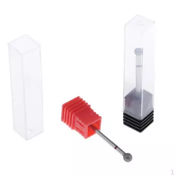 2 шт. карбидные насадки для очистки кутикулы, хвостовики 3/32 для маникюра