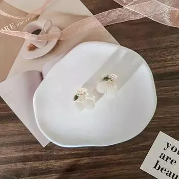 2 шт. Кавайные заколки-крабики с цветками сакуры, милые маленькие заколки для волос, повязка на голову для женщин, модные аксессуары для интернет-знаменитостей