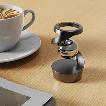 2 шт. кинетический спиннер игрушка металлический настольный плавающий гироскоп оптическая иллюзия кинетический спиннер мяч для домашнего офиса декор 2pcs