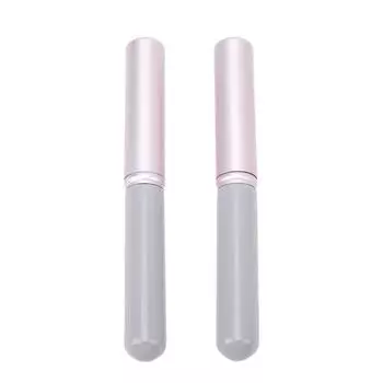 2 шт. Кисть для губ с крышкой, профессиональная портативная изысканная мягкая щетина, кисть для макияжа губ, косметический инструмент