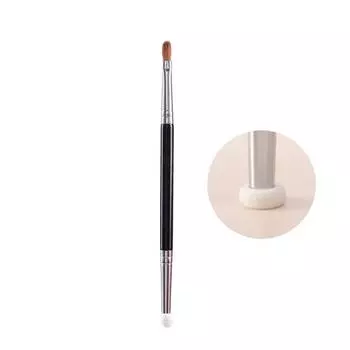 2 шт. кисть для консилера с двойной головкой, скрывающая разрыв, скрывающая темные круги под глазами, кисть для деталей