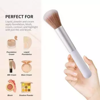 2 шт. Кисти для удаления пыли, искусственные волокна, универсальные румяна, косметический инструмент для макияжа лица