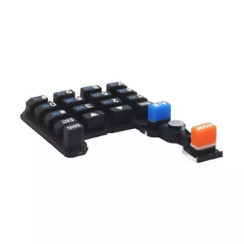 2 шт. клавиатура с цифровой клавиатурой для рации Walkie Taklie для двусторонней радиосвязи UV-5R UV-5RA *