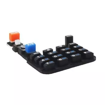 2 шт. клавиатура с цифровой клавиатурой для рации Walkie Taklie для двусторонней радиосвязи UV-5R UV-5RA *