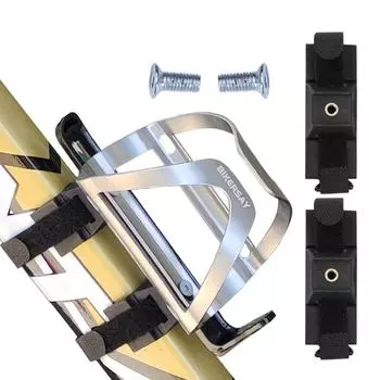 2 шт., клетка для велосипедной бутылки, монтажная база, адаптер, универсальный держатель для велосипедного чайника, конверсионный дорожный MTB, подседельный штырь для велосипеда, вилка, рама, установка