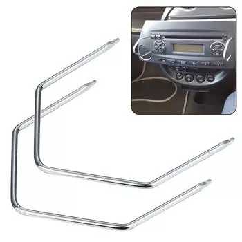 2 шт. ключи для снятия автомобильного радиоприемника, инструмент для извлечения штифтов, инструмент для ремонта автомобильного радиоприемника, инструмент для разборки радиоприемников Opel CD 300