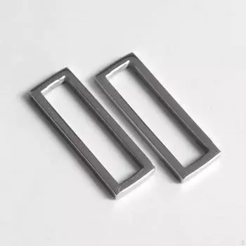 2 шт. Кольца для ремня с противоскользящим ремонтом Обновление аксессуаров Пряжка Хранитель polishing 22mm