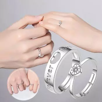 2 шт. Кольцо для пары Открытое кольцо Кольцо для пары Ювелирные изделия