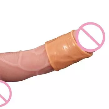 2 шт. кольцо на пенис рукава на пенис кольца на член долговечные секс-игрушки для взрослых для мужчин крайняя плоть с коррекцией задержки эякуляции