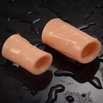 2 шт. кольцо задержки пениса длительный срок службы мягкий силиконовый универсальный фаллоимитатор крайней плоти для использования в помещении