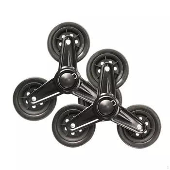 2 шт. колеса для подъема по лестнице тележка для покупок ролики замена подъемная тележка удобная тележка