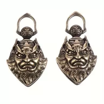 2 шт. колокольчик экзорцизма традиционные часы с громким звуком колокольчики крошечные колокольчики латунный колокольчик фестиваль подвесные колокольчики колокольчик-хранитель ручной звонок медный мини-колокольчик 2pcs