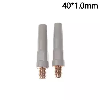 2 шт./компл. 15Ak сварочные контактные наконечники новое защитное покрытие 25 мм M6 газовый наконечник сопла 0,8–1,2 мм Mig сварочная горелка детали сварочного инструмента A2