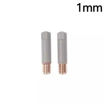 2 шт./компл. 15AK сварочные контактные наконечники новое защитное покрытие 25 мм M6 газовый наконечник сопла 0,8 мм-1 мм MIG сварочная горелка детали сварочного инструмента A2