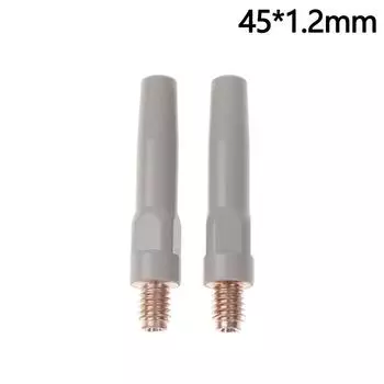 2 шт./компл. 15Ak сварочные контактные наконечники покрытие защита 25 мм M6 газовый наконечник сопла 0,8 мм-1,2 мм Mig сварочная горелка детали сварочного инструмента