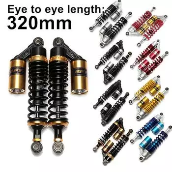 2 шт./компл. 320 мм мотоциклетный амортизатор модифицированный CB400 задний амортизатор азотная подушка безопасности амортизатор гидравлический амортизатор 320mm