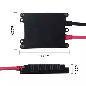 2 шт./компл., 35 Вт/55 Вт, 12 В, ксеноновый разряд высокой интенсивности, сменный балласт 35W чёрный