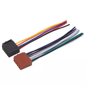 2 шт./компл. адаптер жгута проводов ISO ABS металлический автомобильный стерео адаптер разъем замена для C230 2000