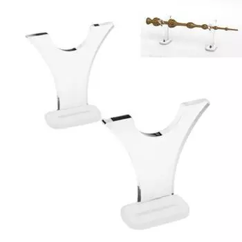 2 шт./компл. акриловая палочка, полка для хранения, стойка, держатель, декоративный инструмент чистый