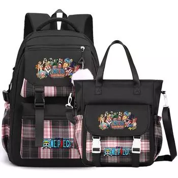 2 шт./компл. цельный рюкзак сумка-мессенджер для подростка мальчика девочки сумка для школы женская мужская сумка для отдыха дорожная сумка рюкзак Mochila